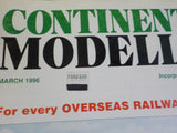 Continental Modeller 1996 March Vol 18 #3 Dutch quayside terminus Katepwa Canadi