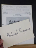 Midwest Railroader #37 1963 & Locomotive Roster Journal NYC II&I