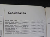 Nickel Plate Road Magazine 1972 Fall Faithful 1000s Meet the K-1 RS-3s