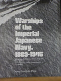 Warships of the Imperial Japanese Navy, 1869-1945  Jentschura Jung  Mickel W/DJ