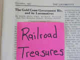 Locomotive Railway Carriage & Wagon Review #724 1952 December