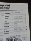 Euromodel Rail Review Magazine 1982 August Vol 1 #3 Obertsdorf Freyung