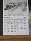 Anthracite Railroads Historical Society Calendars  Lot of 3 1984  1989  2000