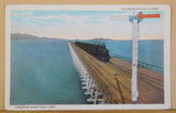 Postcard On Union Pacific System Crossing Great Salt Lake Card # R-47466