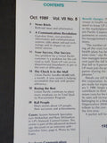 Info Magazine Union Pacific Railroad 1989 October Employee The Check Is in the M