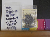 Jaycees Maryland Knight In Armor On Horseback With Flag - Facing Left PIN