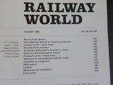 Railway World 1968 August Vol 29 No 339 Grassington Branch Black Fives