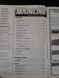Mainline Modeler 2000 February  Soo line minnesota 1950s Tie cars Freight cars
