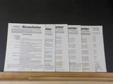 Boston & Maine Railroad Historical Society Newsletter 1986 Lot of 12