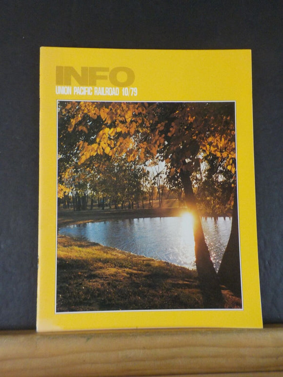INFO Union Pacific Railroad 1979 October Employee UP Kansas City terminal