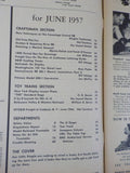 Railroad Model Craftsman Magazine 1957 June RMC Coaling tower Westinghouse diese