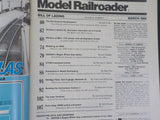 Model Railroader Magazine 1988 March Ophir CO Model EMD SD60 CTC80 system Iowa T
