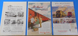 Ads Pennsylvania Railroad Lot #1 Advertisements from various magazines (10)