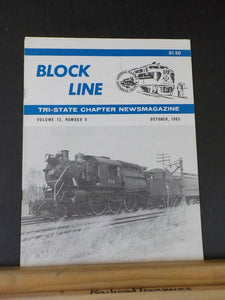 Block Line NRHS 1985 October Last Run CNJ Steam