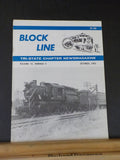 Block Line NRHS 1985 October Last Run CNJ Steam