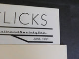 Wheel Clicks 1991 June Pacific Railroad Society Blue Line Excursion Wine Trains