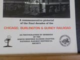 Burlington Route the Q Chicago, Burlington & Quincy RR   Stapled Soft Cover