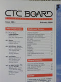 CTC Board Railroads Illustrated #244 February 1999  Railroad News Photos