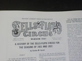 Bandwagon 1980 January February Circus Magazine Sells-Floto 1921-22 season