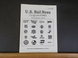 US Rail News 1986 August Our 4th Year Marketplace for the Railroad Industry & Ho