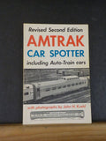 Amtrak Car Spotter By Robert Wayner Revised 2nd Edition Include Auto-Train cars