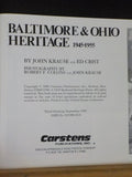 Baltimore & Ohio Heritage 1945-1955 by Krause Crist B&O Soft Cover