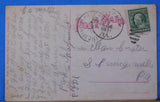 Postcard New Chicago & Northwestern RR Station Chicago Postmarked 1911
