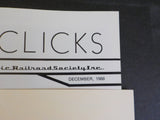Wheel Clicks 1988 December Pacific Railroad Society High Speed Rail