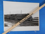 Photo Wabash Railroad Locomotive #513 8 X 10 B&W Kansas City MO 1963