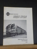 High Iron 1972 July August Santa Fe Modelers Association Little 3700s 4-8-2 Pain