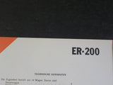 Elektrotriebzug Er-200 Electric Multiple Unit ER-200 Brochure