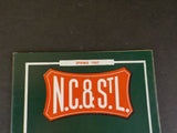 Nashville Chattanooga & St Louis Ry public timetable 1957 Spring NC&StL