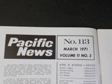 Pacific News #113 March 1971 Pacific Rail News OET's museum