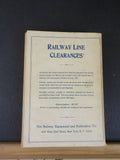 Official Guide of the Railways 1967 November US Canada Mexico Cuba Puerto Rico