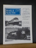 Rails South #32 1984 January-February Chessie System Roster
