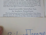 Brill Magazine 1908 September Reprint Moonlight cars Wason snow plows L&I