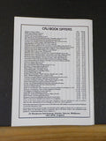 Continental Railway Journal #69 Spring 1987 Chinese Steam Locomotive List