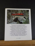 Erlebns Rhatische Bahn by Bruno Hitz & Rudolf Weber  w/ dust jacket
