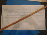 Blueprint PRR Passenger Cars Vestibule Corner Post 410526C