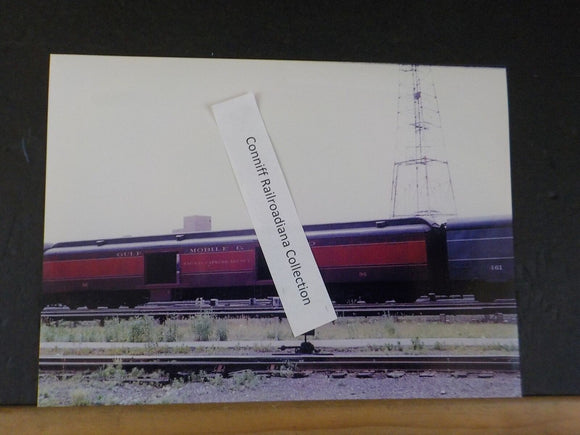 Photo Gulf Mobile & Ohio Railway Express Agency Car#96 8X11  Color GM&O