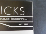 Wheel Clicks 1973 May Pacific Railroad Society The Private Cars of Judge Roy Hof