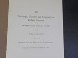 Pittsburg,Chartiers and Youghiogheny Railway Company Annual Report 1908 26th