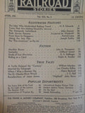 Railroad Stories Magazine 1937 April Jesse James Panama