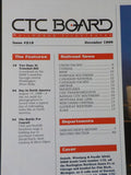CTC Board Railroads Illustrated #218 Dec 1996  Railroad News Photos BNSF Trinida