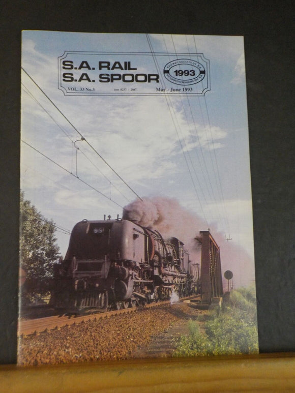 SA Rail SA Spoor 1993 May June Vol 33 No 3 Great Western to Great Karoo Milnerto