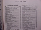 Bradshaw's 1869 reprint Railway Manual Shareholders Guide & Directory