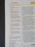 Info Magazine Union Pacific System 1988 January Employee UP DASH-8s To Power Fas