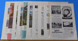 Ads Great Northern Railway Lot #1 Advertisements from various magazines (10)