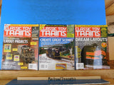 Classic Toy Trains Complete Year 2012 9 Issues