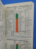 Missouri Pacific Railroad Employee Timetable #12 System 1978 Nov 26